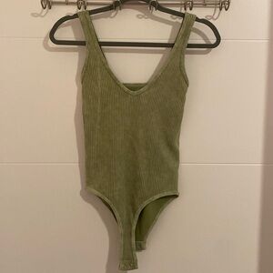 Aura green body suit Size S/M